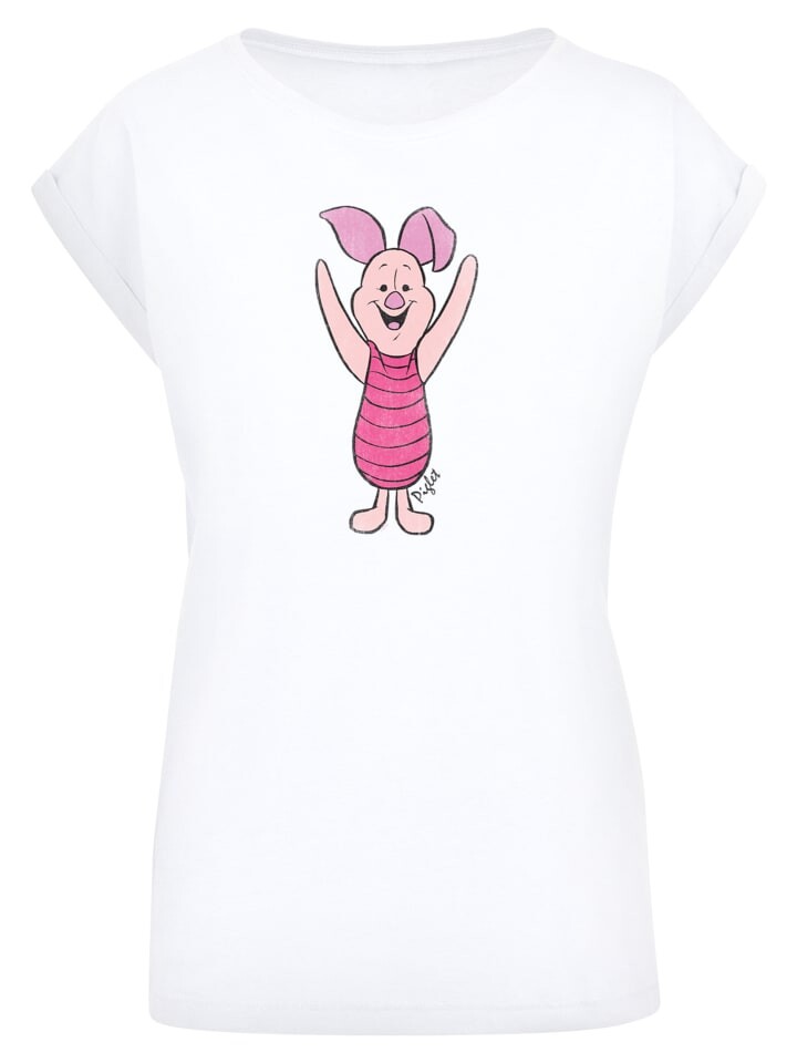 

Футболка F4NT4STIC Winnie Puuh Ferkel Piglet Classic, белый