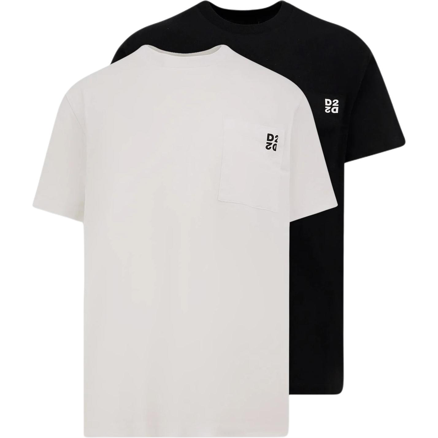 

Dsquared 2 Комплект из двух футболок DSQUARED2 Jersey, Красный, Dsquared 2 Комплект из двух футболок DSQUARED2 Jersey