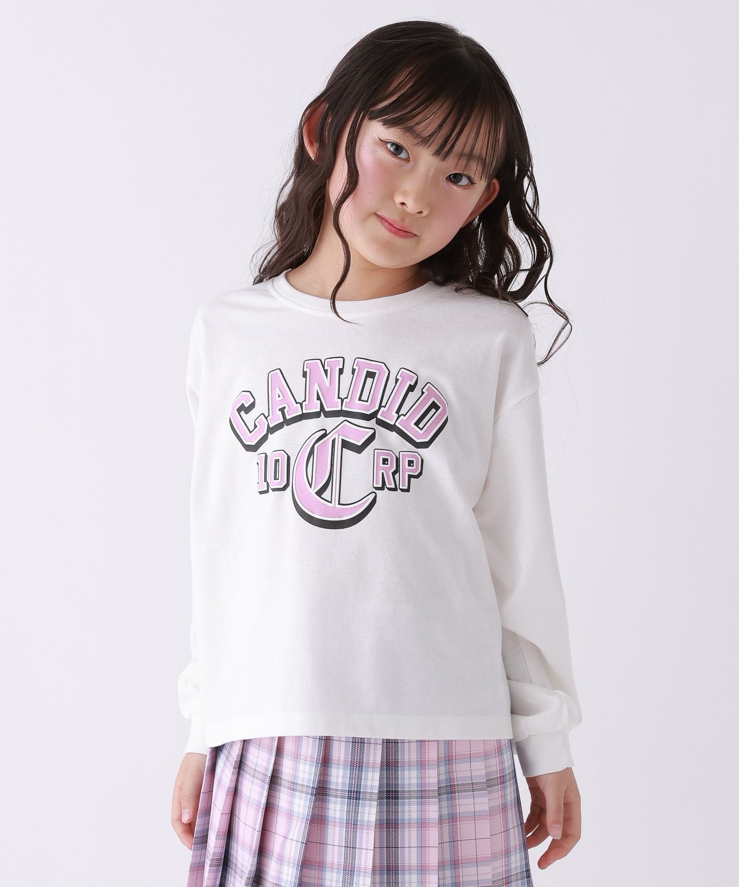 Самая милая футболка 10C REPIPI, Off-white (front logo) 01