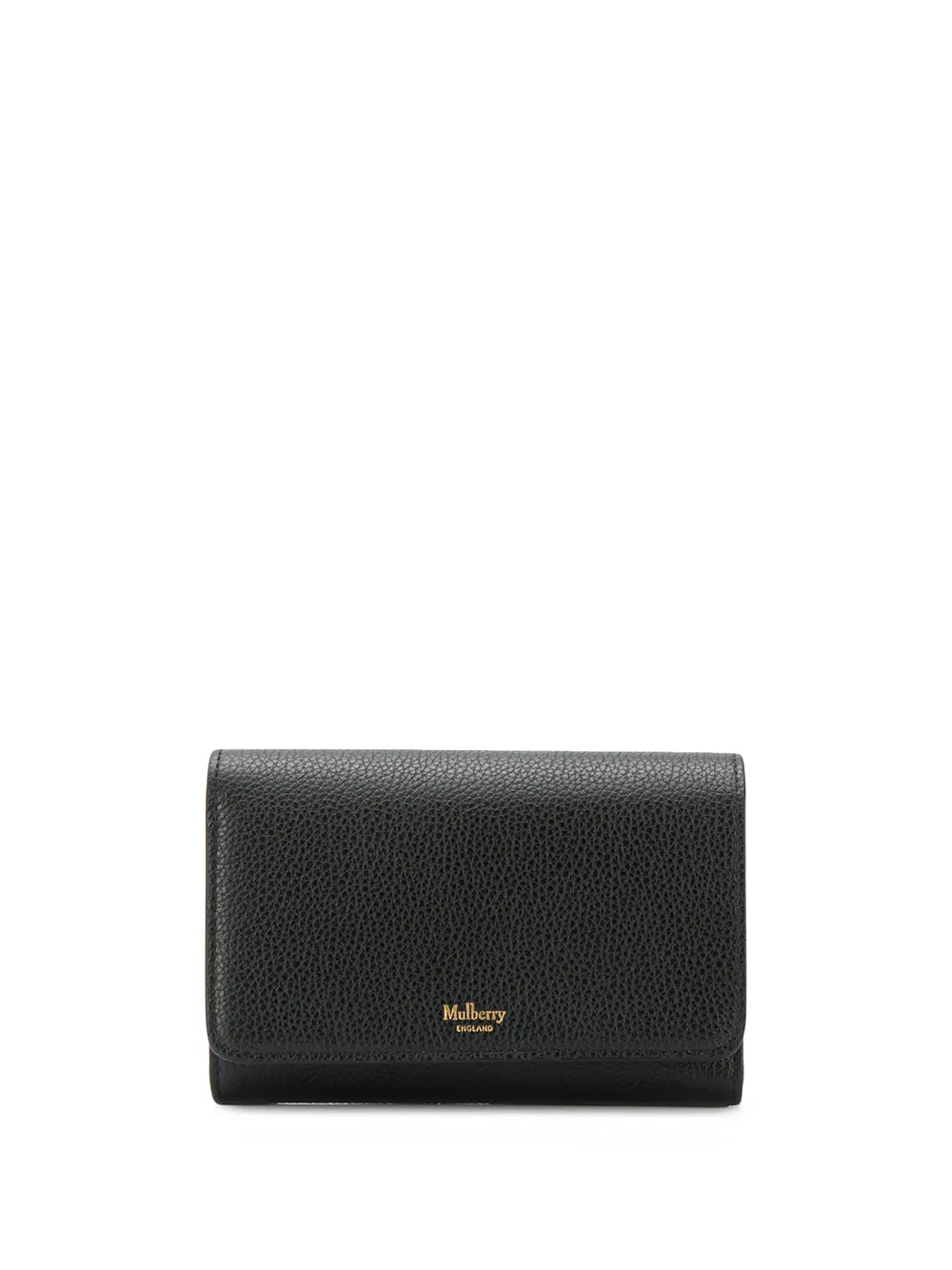 

Кошелек French среднего размера Mulberry, черный