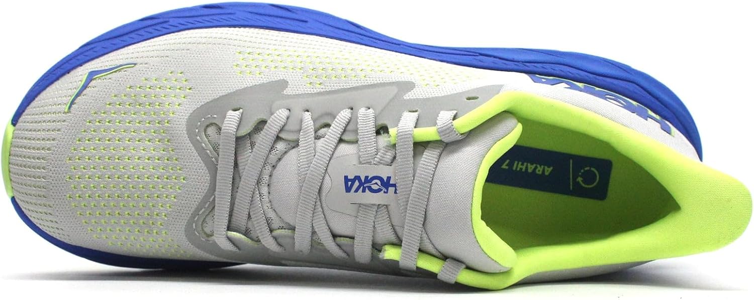 Мужские кроссовки Hoka Arahi 7, Stardust/Electric Cobalt — фото 3