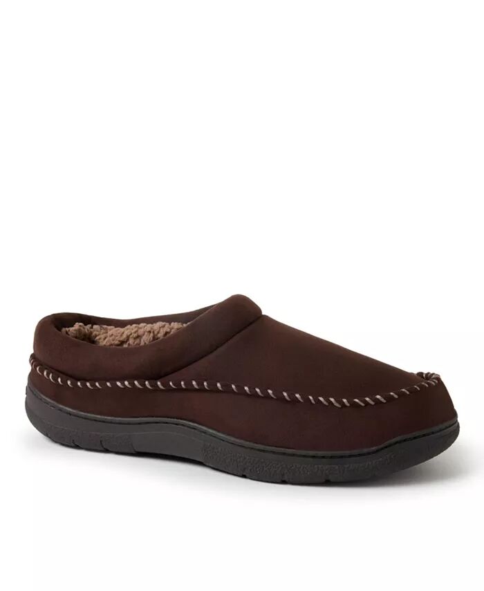 

Мужские мокасины Thompson Toe Clog House Shoe Slipper Dearfoams, коричневый