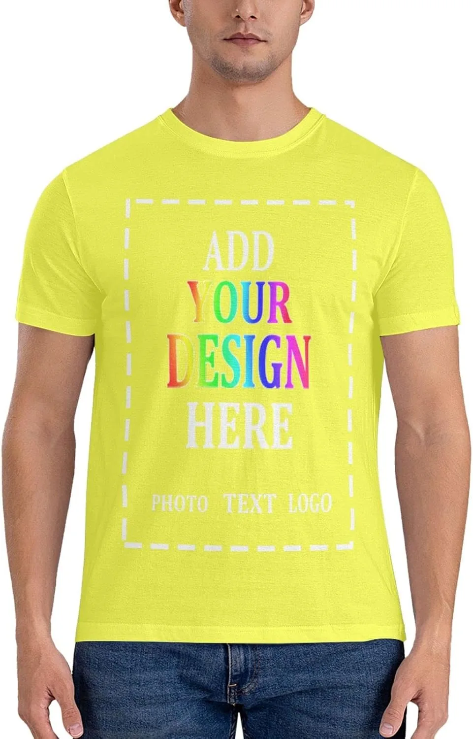 

Футболка мужская Custom с нанесением текста и логотипа Julichas