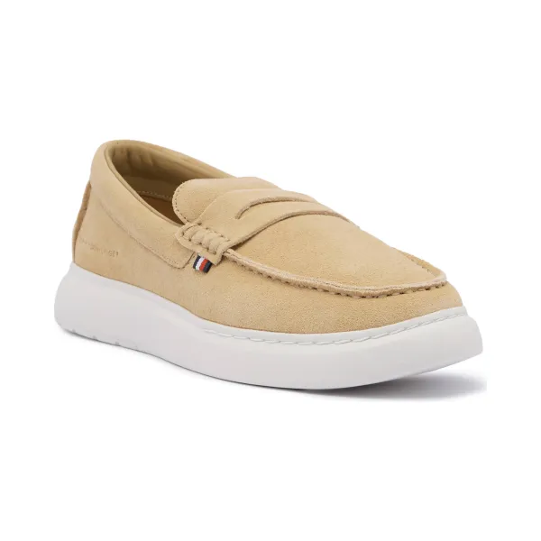 

Кожаные мокасины Tommy Hilfiger, бежевый