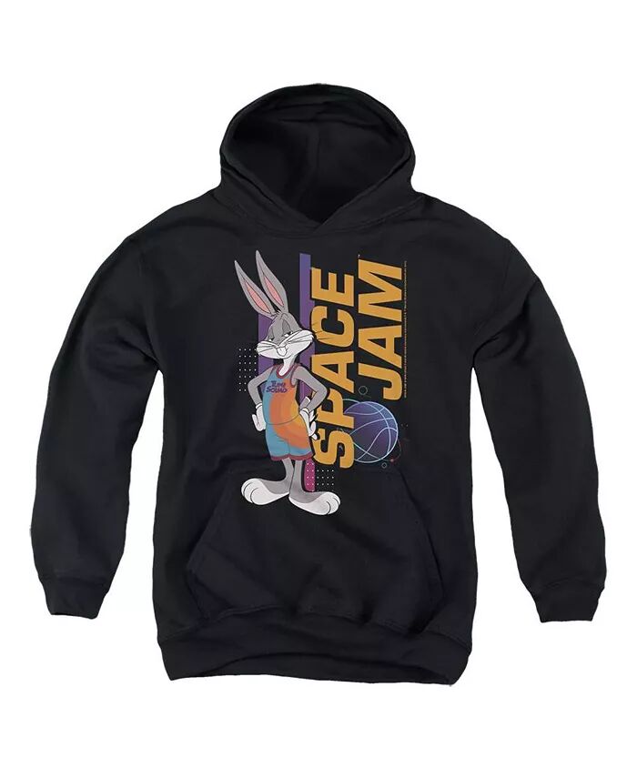 

Толстовка с капюшоном для мальчиков Youth Bugs Standing Pull Over Space Jam 2, черный