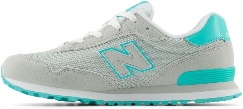 Кроссовки New Balance Kids 515 V1 на шнуровке, серый — фото 2