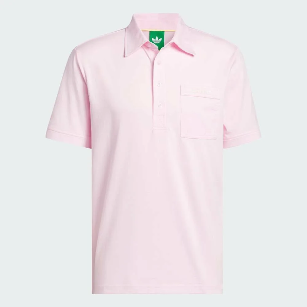 Футболка с коротким рукавом и нагрудным карманом Adidas, pink — фото 4
