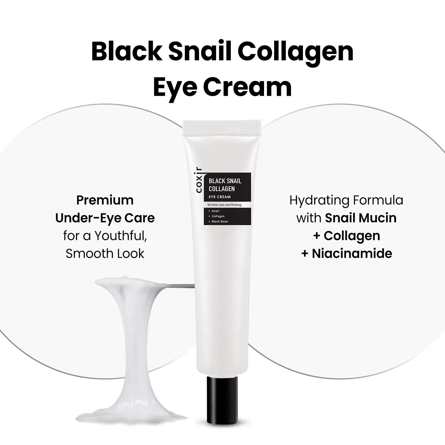 Крем для глаз «Black Snail Collagen Eye Cream» от COXIR Coxir — фото 2