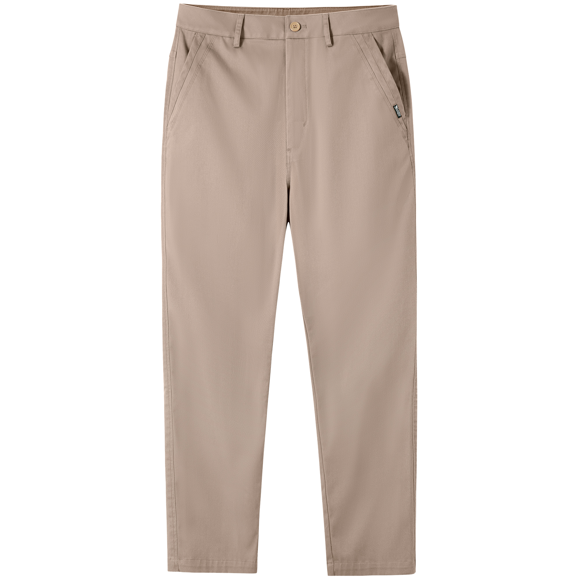 

Легкие универсальные антистатические эластичные стройные прямые повседневные брюки мужские CAMEL, seek коричневый