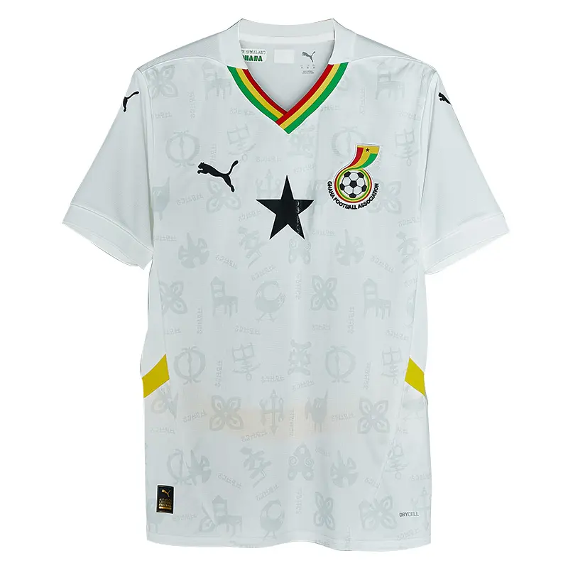 

PUMA Футболка Soccer Jersey Men's White/Bailey Yellow