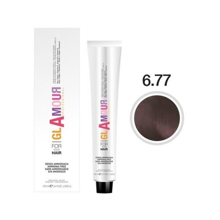 

Крем-краска для волос без аммиака GLAMOUR Капучино