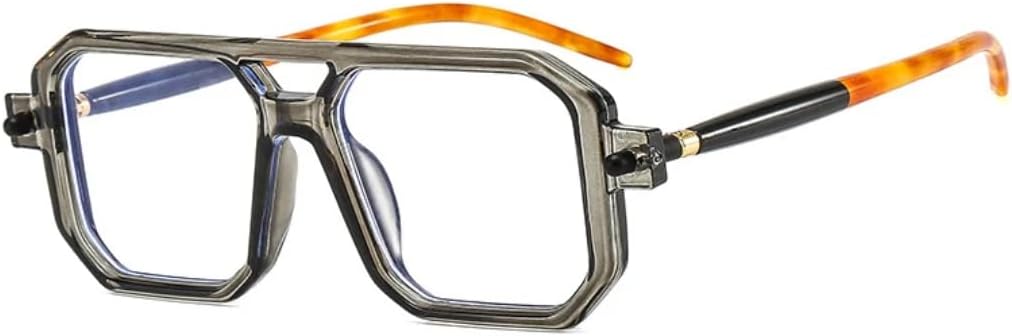 

Солнцезащитные очки с защитой UV400 | Двойная перемычка, градиентные линзы | для женщин и мужчин, для занятий спортом на открытом воздухе и вождения DSVIGF, Grey Clear