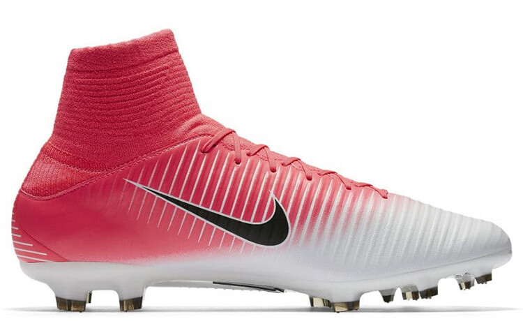 

Футбольные бутсы MERCURIAL VELOCE 3 мужские высокие розовые/белые Nike