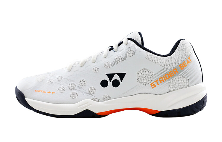 

Кроссовки YONEX Badminton Shoes Unisex Low-top White/orange, белый/оранжевый