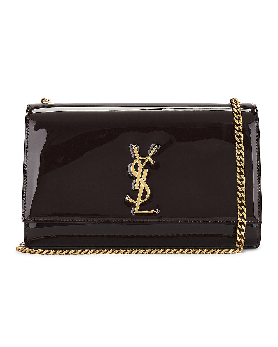 

Сумка кросс-боди Saint Laurent Medium Kate Chain, цвет Spicy Chocolate