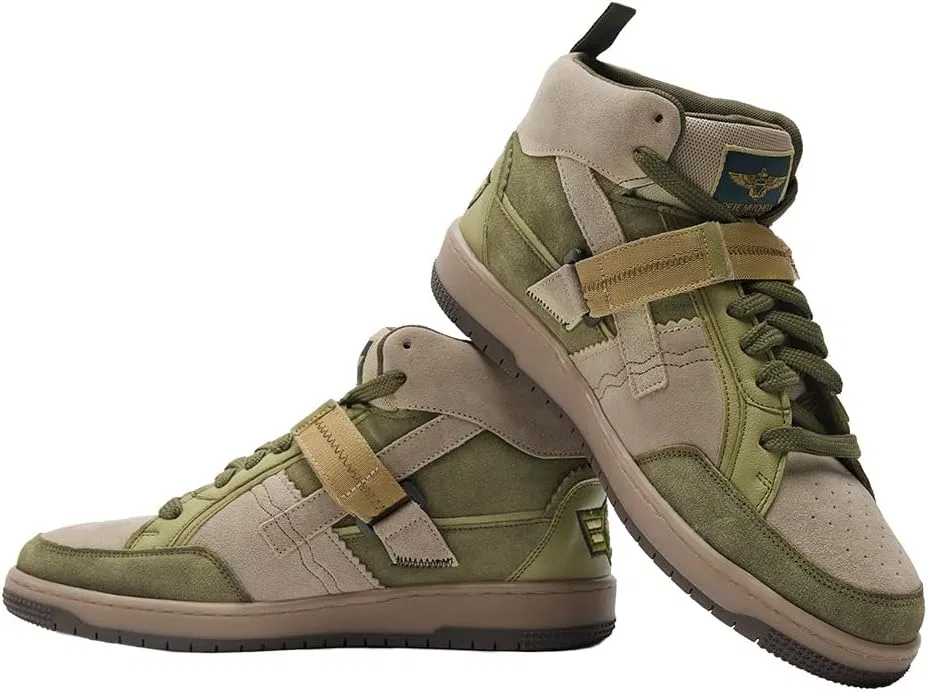 The Souled Store Offizielles Top Gun: высокие кроссовки Maverick Kicks Herren und Jungen Schnürschuhe, Grün