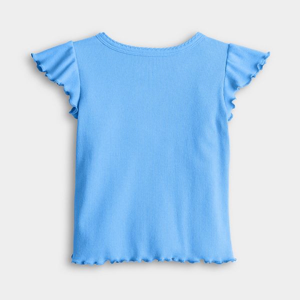 

Футболка с рукавами-крылышками для девочек 4-12 лет Jumping Beans, New Periwinkle