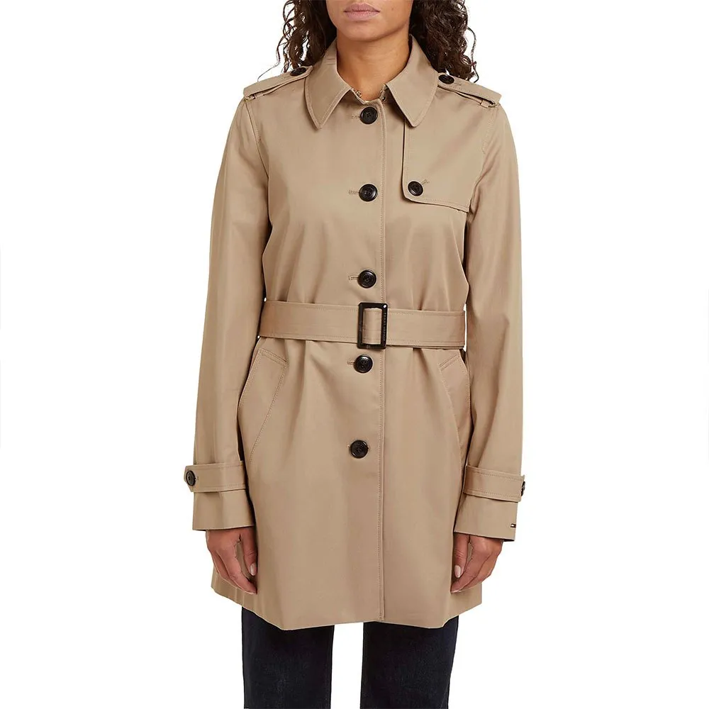 

Пальто Tommy Hilfiger Heritage Single Breasted trench, бежевый
