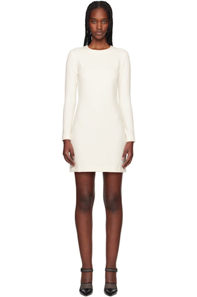 

Белое мини-платье Bartolo Max Mara