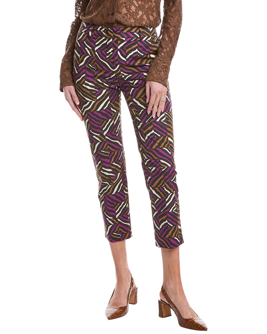 

Брюки Weekend Max Mara Ravello, фиолетовый