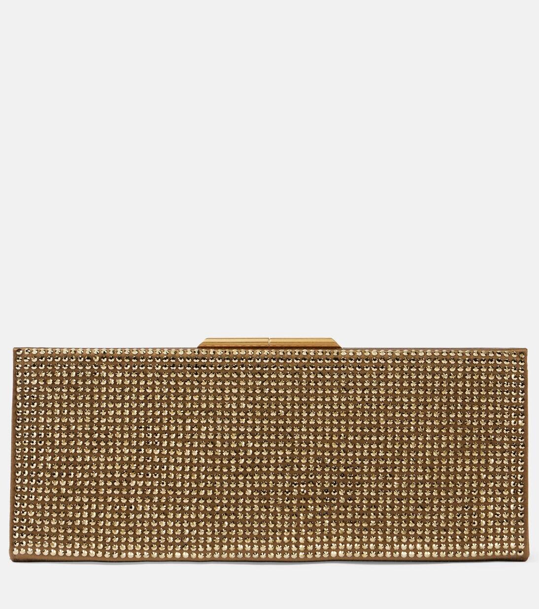 

Клатч Midnight Small, украшенный кристаллами Saint Laurent, цвет astres