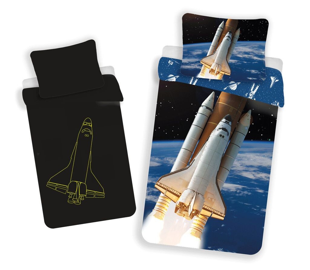 

Пододеяльник Space - 140 х 200 см / 70 х 90 см - хлопок Sonstige