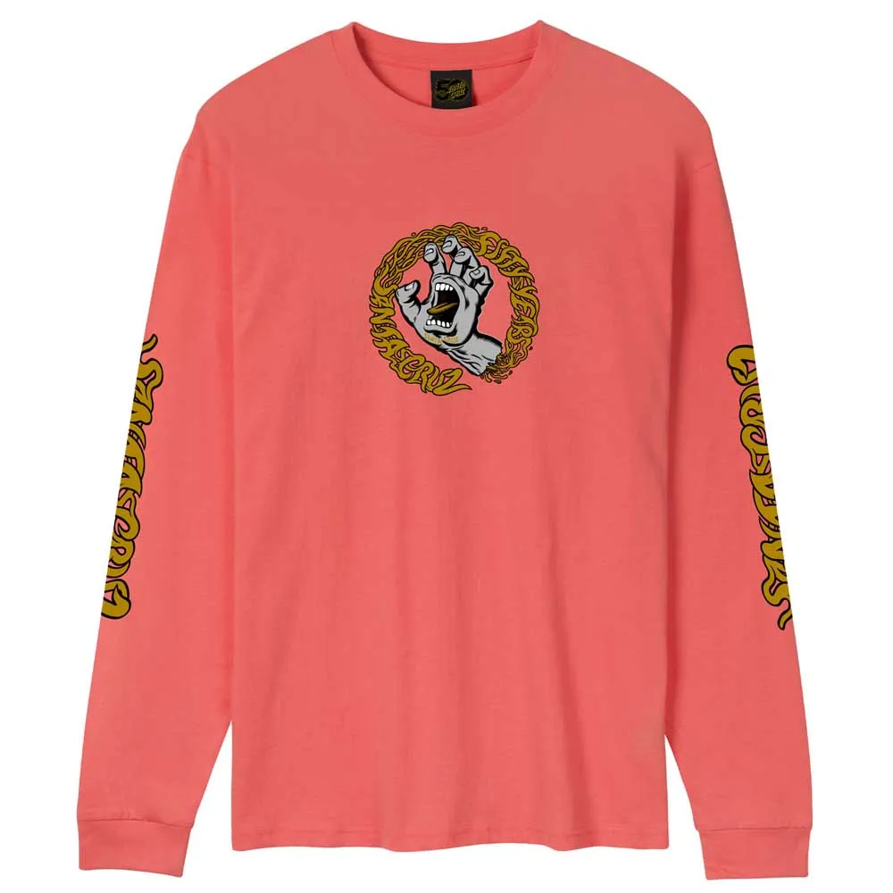 

Футболка с длинным рукавом Santa Cruz Screaming 50 front, оранжевый