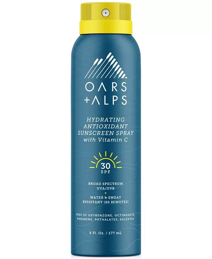 Увлажняющий антиоксидантный солнцезащитный спрей SPF 30 Oars + Alps — фото 2