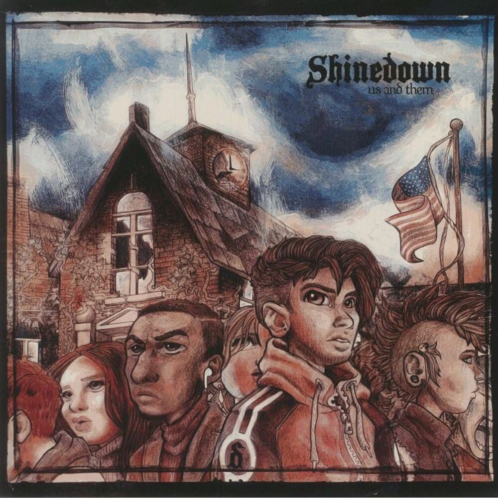 

Виниловая пластинка LP Us & Them [Purple Vinyl] - Shinedown