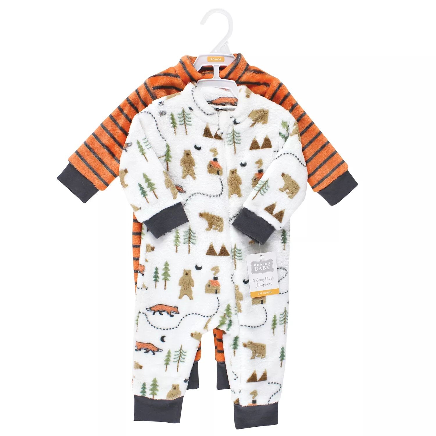 

Hudson Baby Infant Boy Плюшевые комбинезоны, Кемпинг Hudson Baby