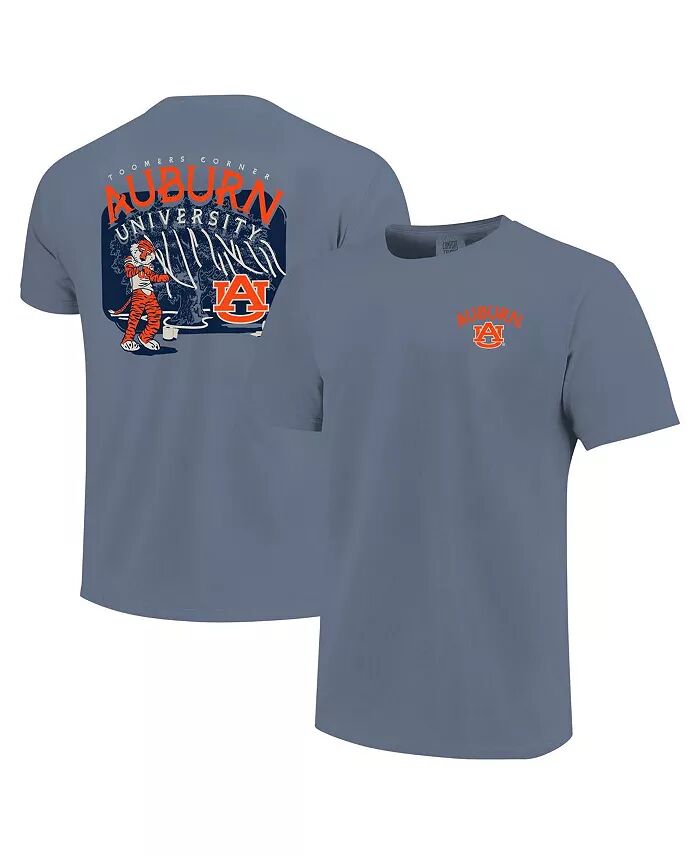 

Футболка Big Boys and Girls Blue Auburn Tigers Hyperlocal Comfort Colors Image One