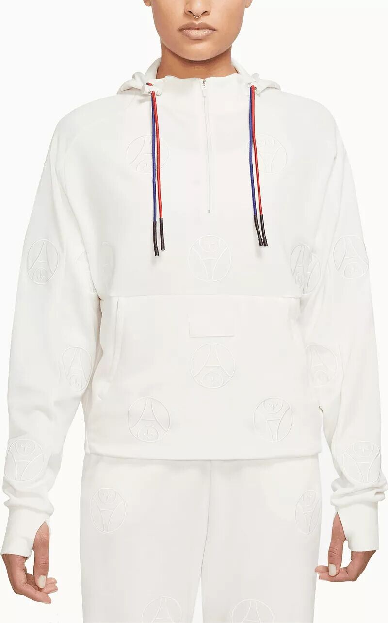 

Женский пуловер с капюшоном Nike Paris Saint-Germain Travel Diamonds Sail