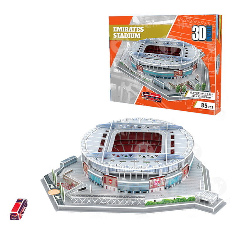 

Футбольный стадион - EMIRATES - FC Arsenal London - 3D пазл 85 деталей HABARRI