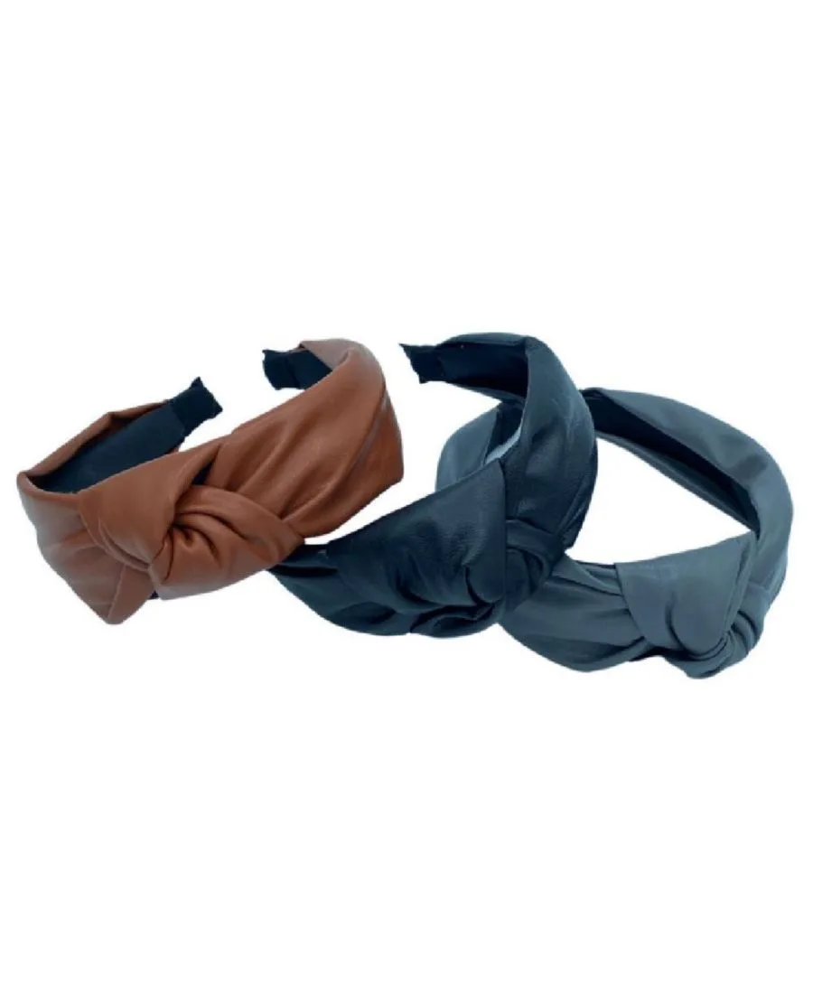 Headbands of Hope Женская повязка на голову "Бруклин" - черная — фото 2