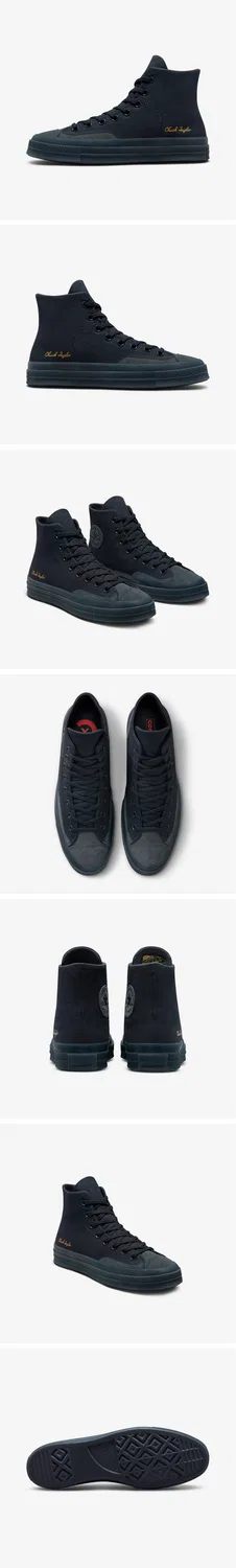 Мужские высокие кеды Chuck 70 Marquis Nightfall серые от Converse — фото 2