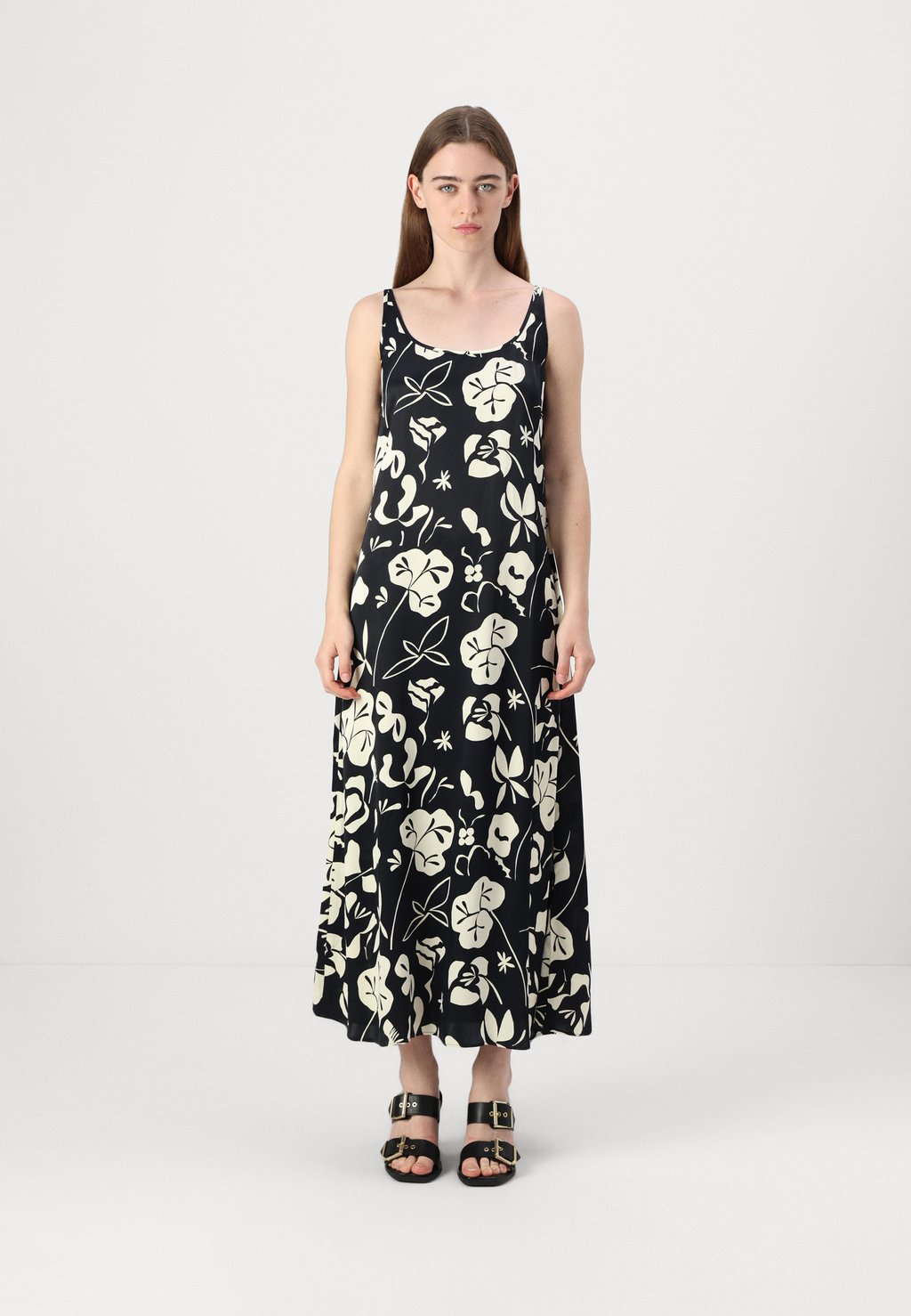 

Платье макси SEURASSA NOKTURNO Marimekko, черный