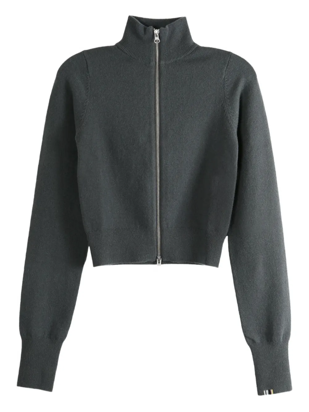 

N°302 укороченный кардиган с застежкой-молнией на воротнике extreme cashmere