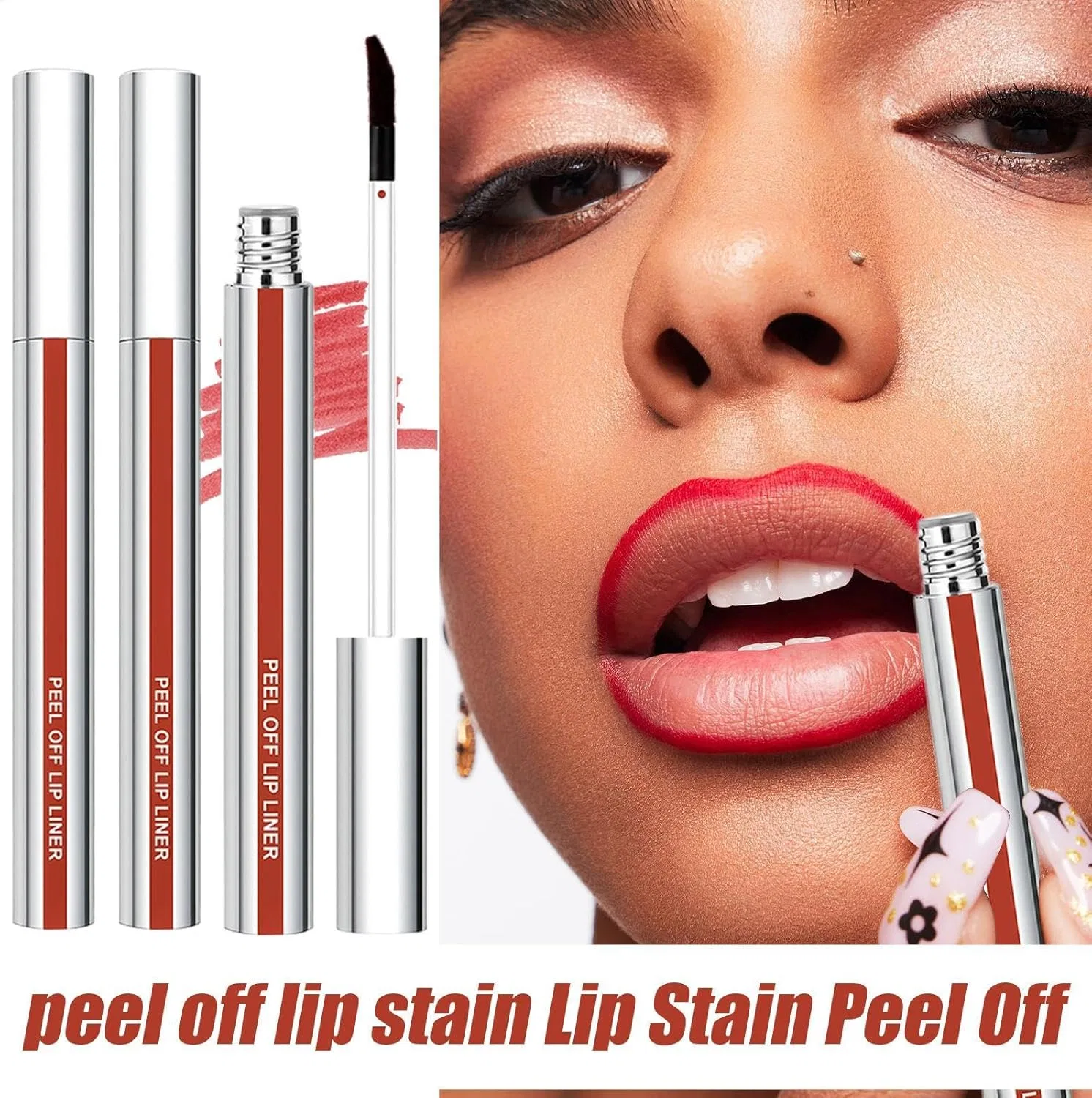 Блеск для губ Peel Lip Stain Gerinkoken 1 шт — фото 2