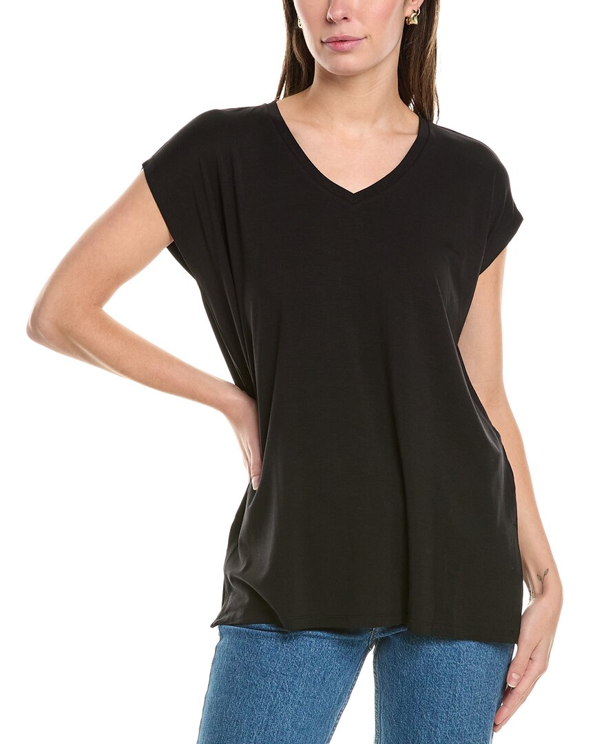 

АЙЛИН ФИШЕР Свободный топ Eileen Fisher, черный