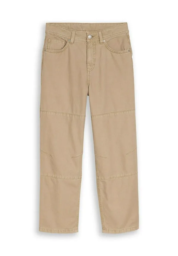 Джинсы прямого кроя в стиле милитари. Tom Tailor, Mink Beige