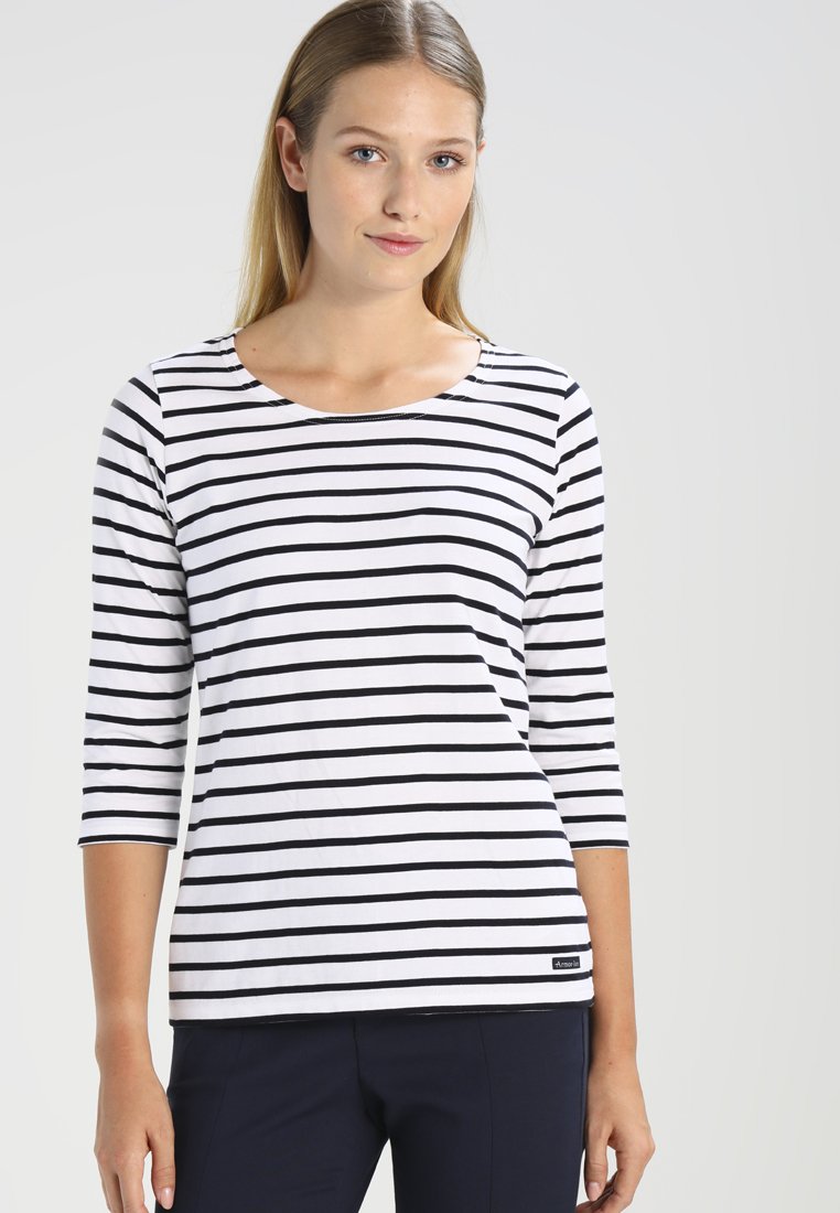 

Футболка с длинным рукавом MARINIÈRE STRIPE 3/4 T-SHIRT Armor lux, белый