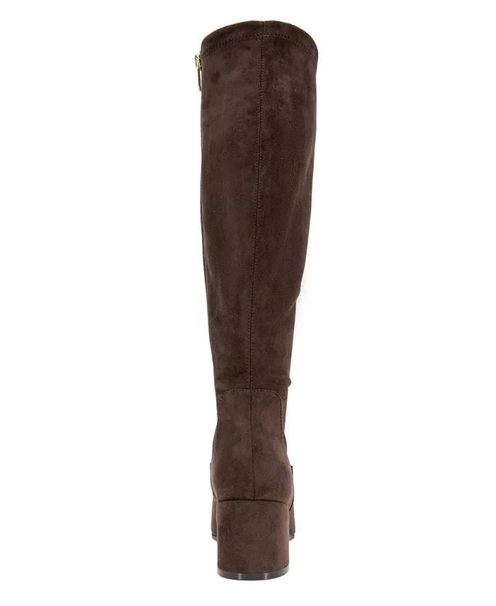 Kenneth Cole Women's Reaction Rida высокие эластичные ботинки Kenneth Cole Reaction, коричневый — фото 3
