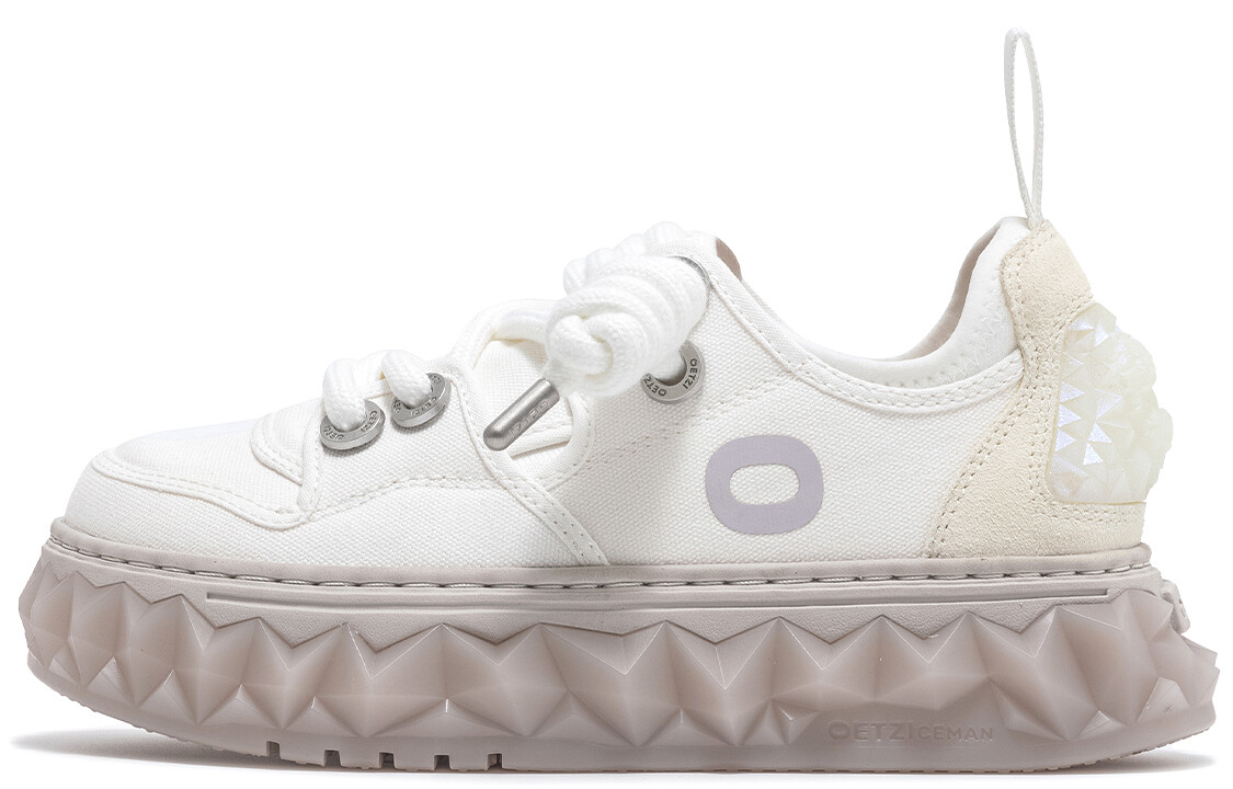 

Кроссовки OETZI Skateboarding Shoes Unisex Low-top White, белый