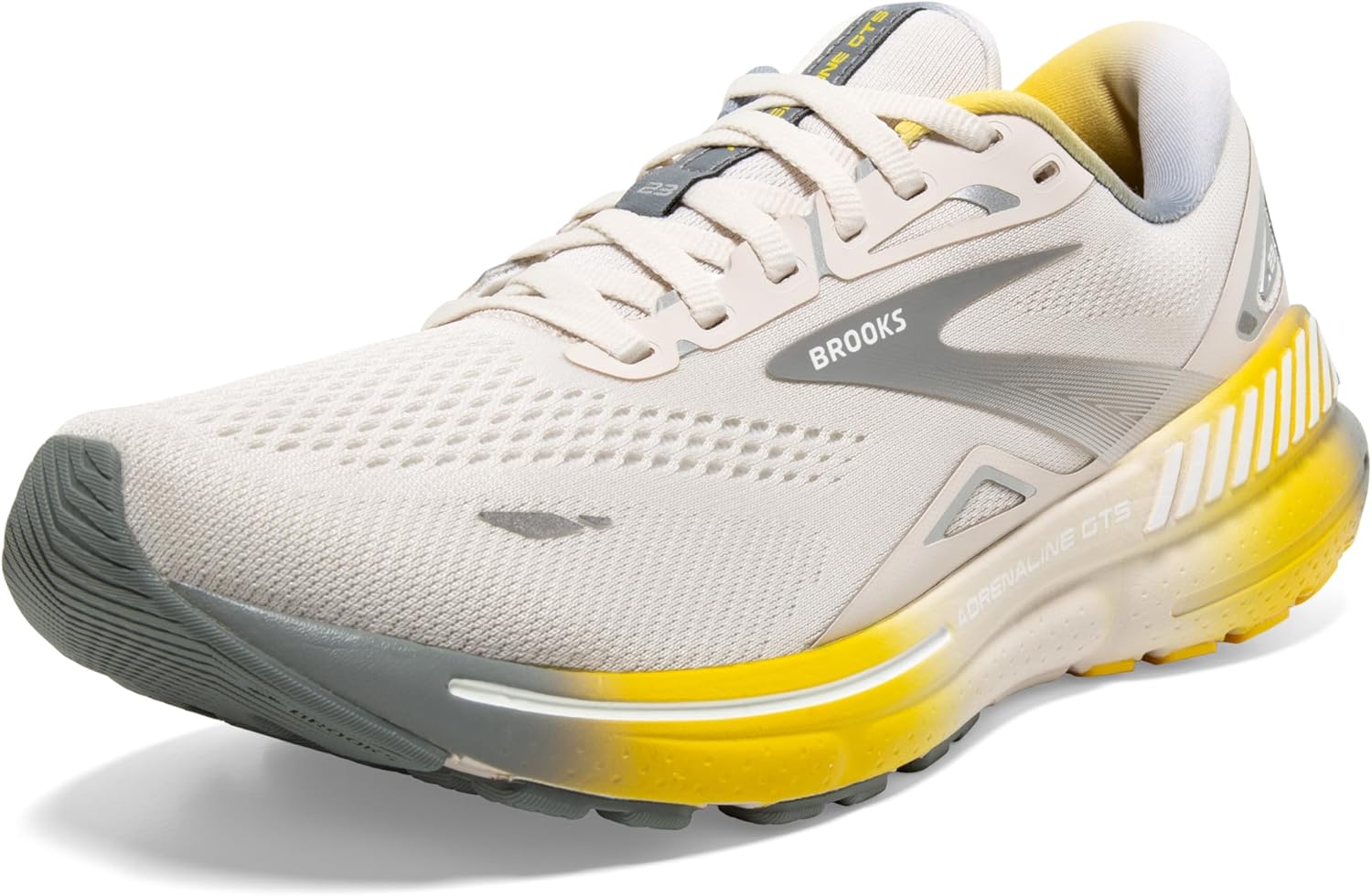

Мужские кроссовки Brooks Adrenaline GTS 23, белый/желтый/серый