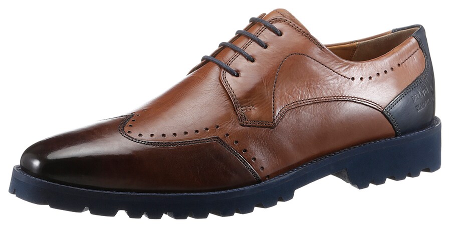 

Деловые туфли MELVIN & HAMILTON Lace-Up Shoes Budapester, цвет brown/cognac