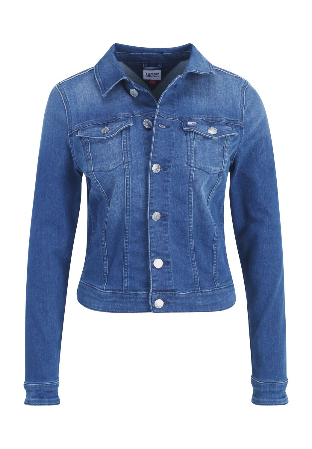 

Куртка, имитация джинсовой ткани, женская TOMMY Jeans, деним