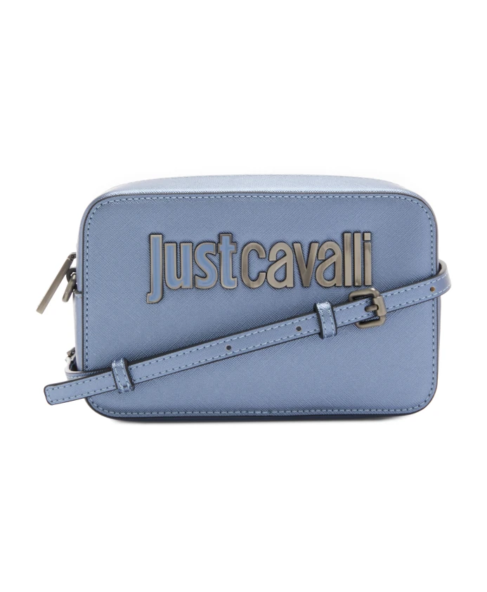 

Черная сумка через плечо из искусственной кожи Just Cavalli, синий