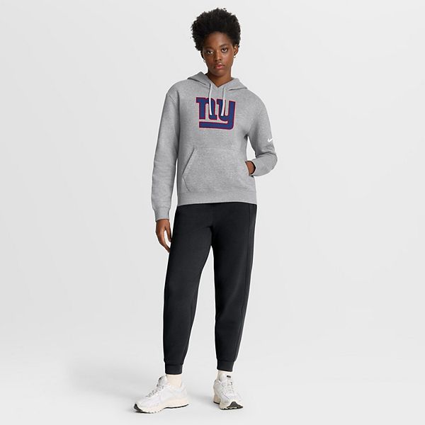 Толстовка с капюшоном New York Giants Club Fleece, женская, цвет heather gray Nike — фото 4