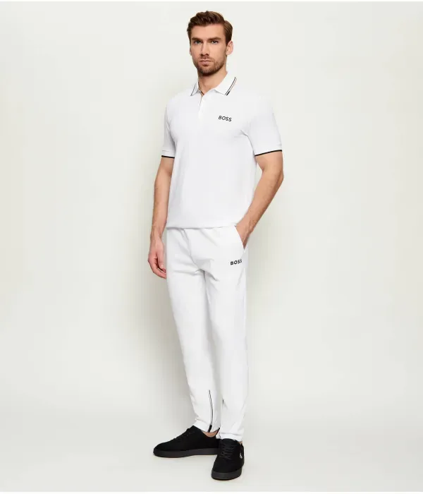 Jt_Toc Длинные спортивные штаны для вращения regular fit Boss Green, белый — фото 2