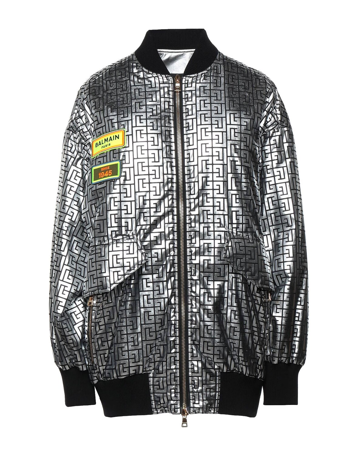 

Куртка Balmain, серебро